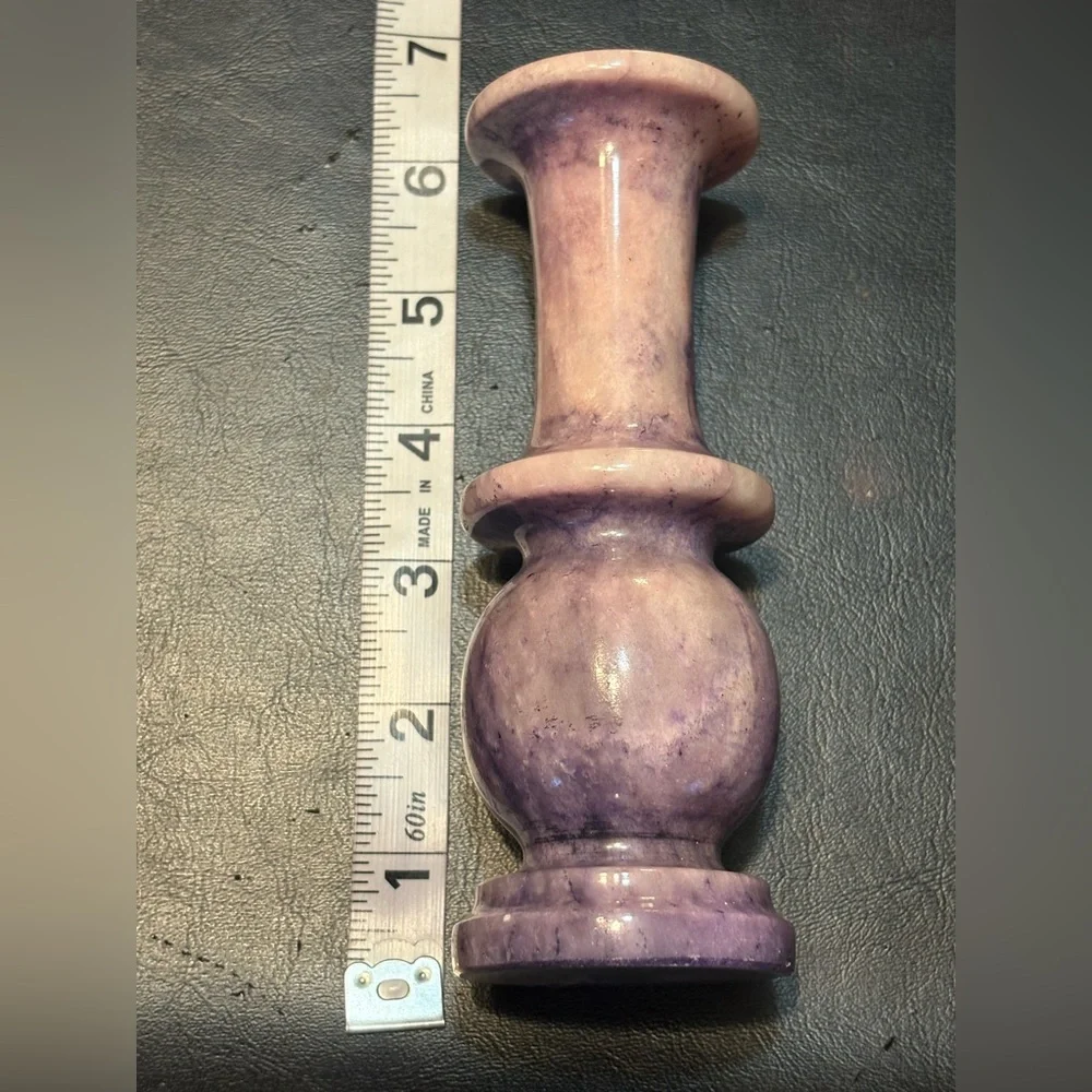 Purple Marbleized Decorative Bud-Vase - Unbranded (5-M3)